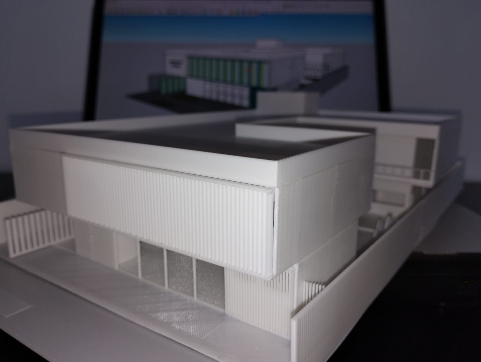 Maquetes: centro de apoio - Fiat