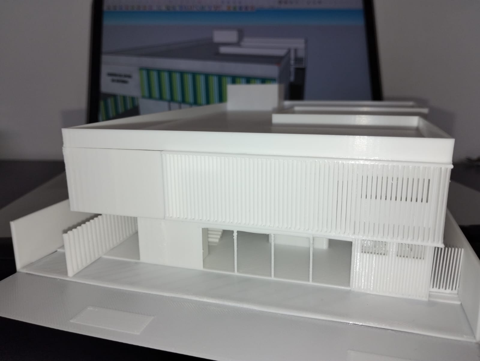 Maquetes: centro de apoio - Fiat